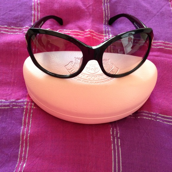Authentic Juicy Couture navy blue sunglasses