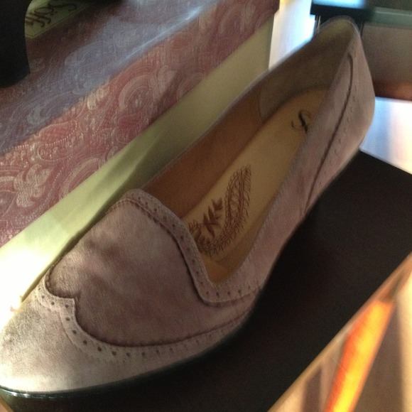 Plum pant shoe