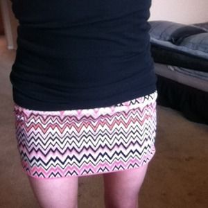Zig zag skirt