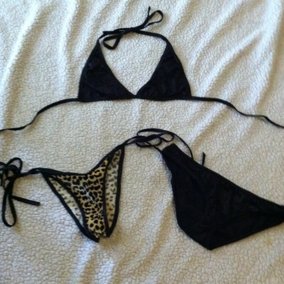 Bathing Suit with 2 bottoms