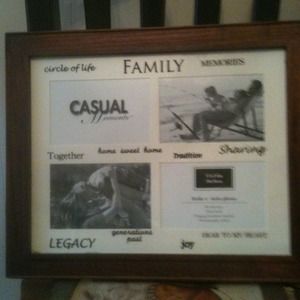 Great family picture frame
