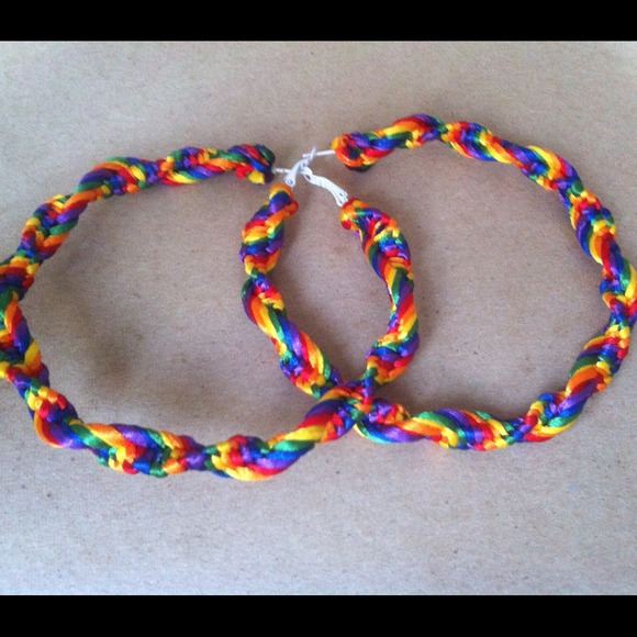 Rainbow earrings - Picture 1 of 1