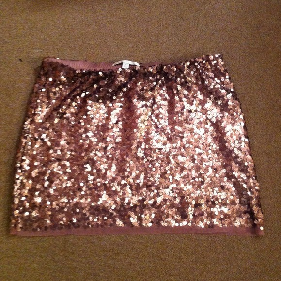 NEW PRICE!!!!! Glamorous sequin skirt! Never worn.