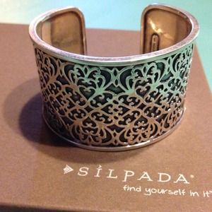Silpada large cuff bracelet