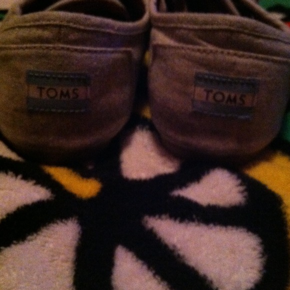 Grey TOMS cordones - Picture 4 of 4