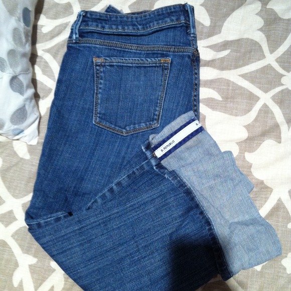 Banana Republic Denim - Banana republic cropped stretch jeans