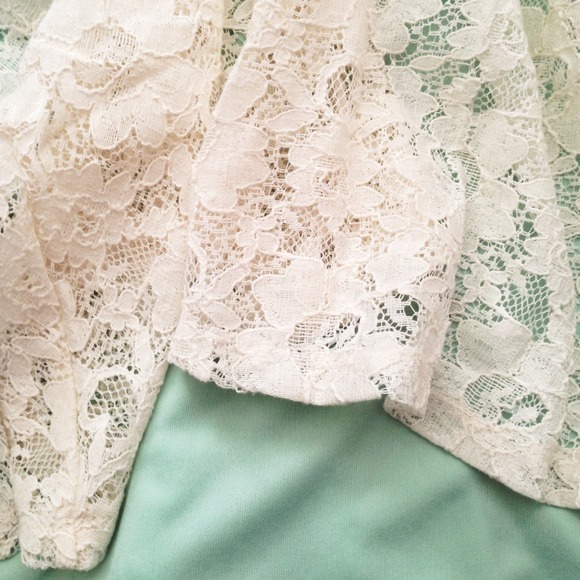 ❌SOLD❌Lace Skater Dress - Picture 2 of 4