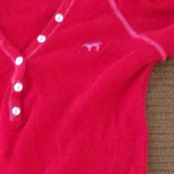 💋VS💋 Red & Pink, long sleeve, hooded, button up - Picture 3 of 3