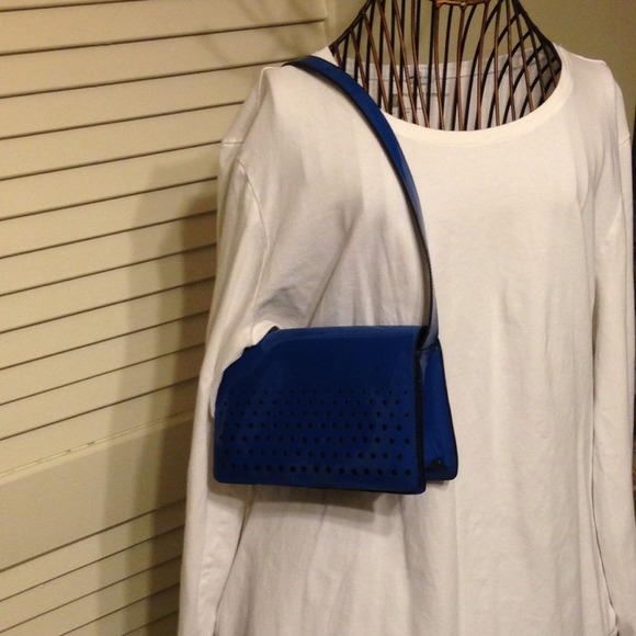 Cobalt Blue Shoulder Bag SOLD in bundle - Picture 2 of 3