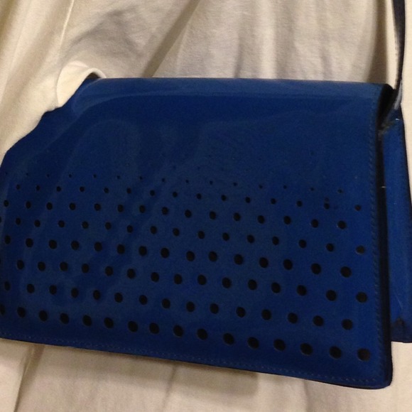 Cobalt Blue Shoulder Bag SOLD in bundle - Picture 3 of 3