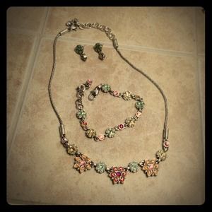 Brighton spring flower set.  Heart set added.