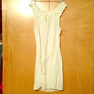 J.Crew Beach Cover Up and Brown Dress Bundle