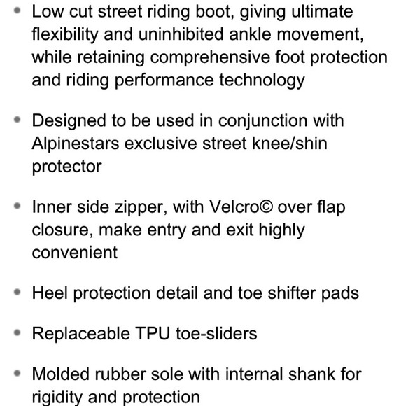 Alpinestars Performance Riding Boots - Picture 4 of 4