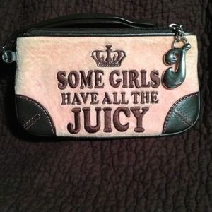 Authentic Juicy Couture Wristlet