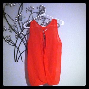 Coral Party Top.