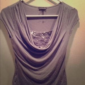 Express XS light purple top