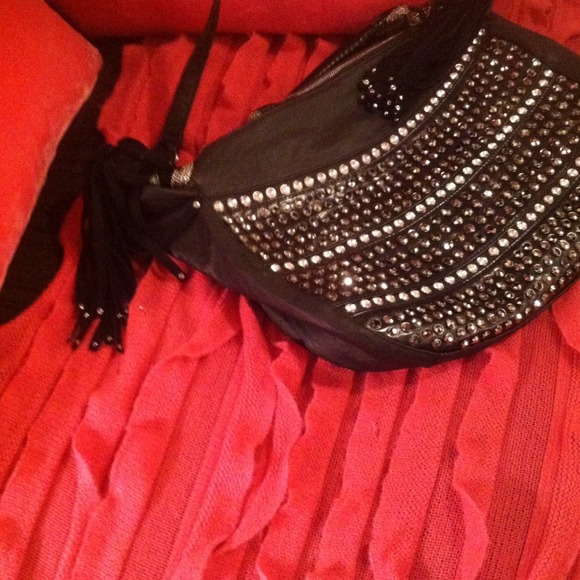 Black genuine leather bag SOLD - Picture 2 of 4