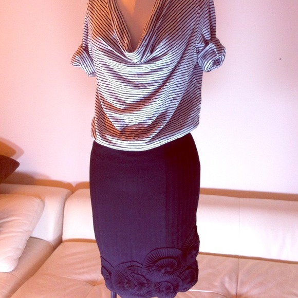 (3) Bebe skirt!