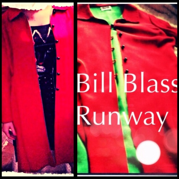 CLOSING SALE Vintage Bill Blass Runway Jacket S/M - Picture 3 of 4