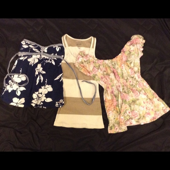 Hollister, old navy & wet seal tops