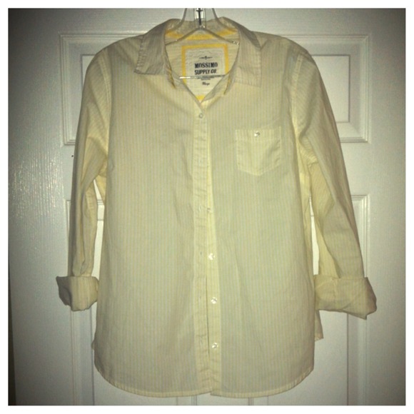 Yellow stripe shirt -