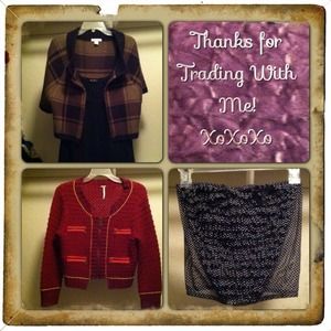 📦BUNDLED & Traded📦2 Sweaters & Corset😘💋