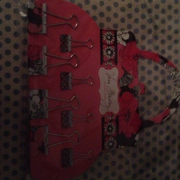 Vera Bradley binder clips