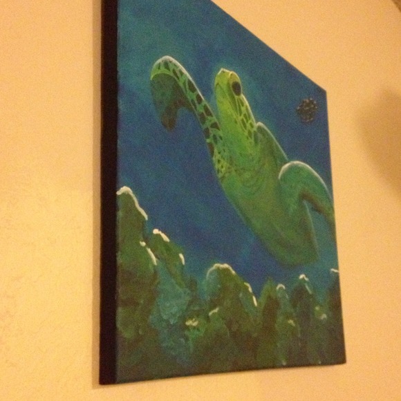 🎨Original Painting🎨 "Ocean Dweller" SOLD - Picture 2 of 2