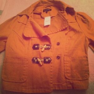 Mustard yellow jacket