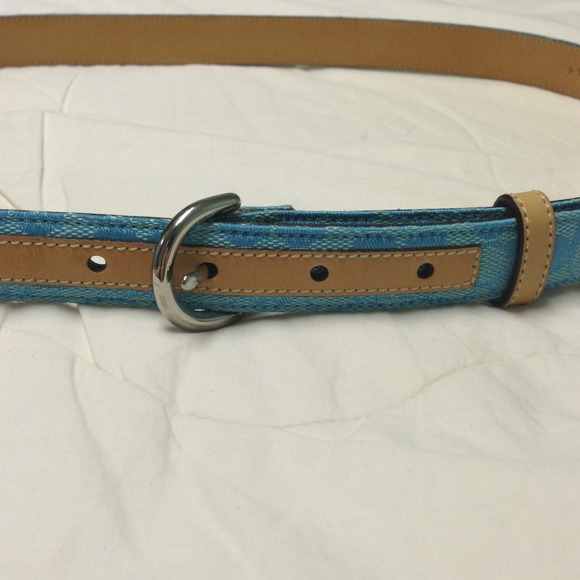 Light blue coach belt main image 4