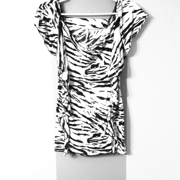Zebra Silk Top! - Picture 1 of 1