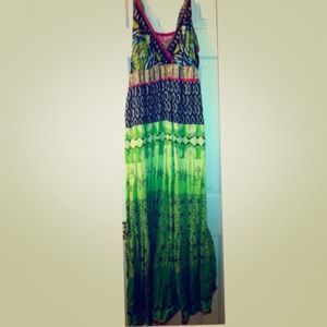 Bohemian maxi dress
