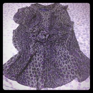 Sold!!!! Cheetah Print top