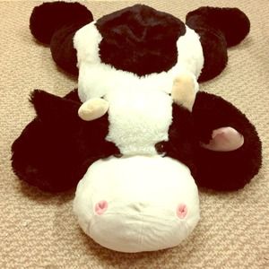💜SOLD💜Super cute HUGE cow plush pillow 35"