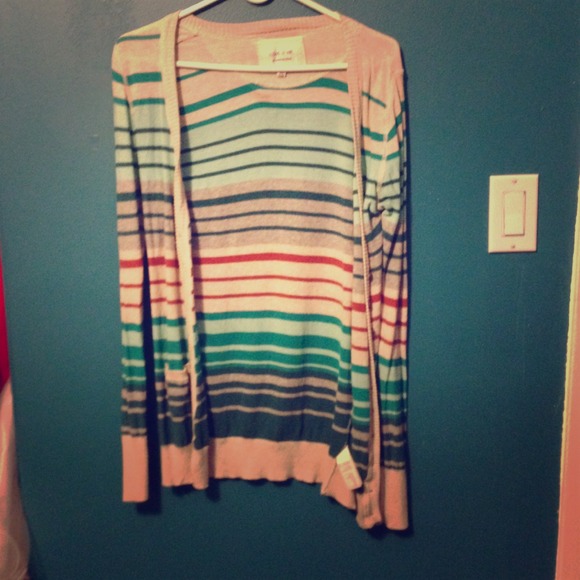 Multi colored cardigan - Picture 1 of 2