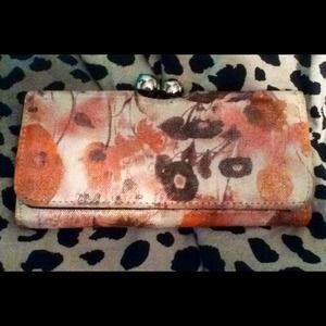 Floral wallet