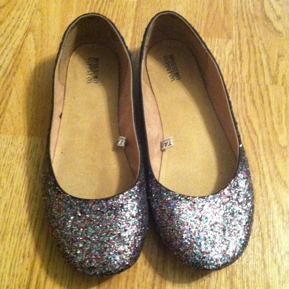 Glitter flats