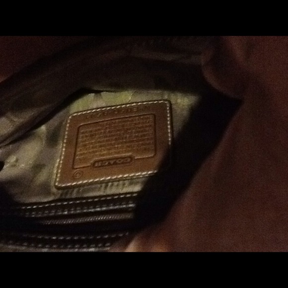 Coach taupe leather bag. Medium. - Picture 3 of 4