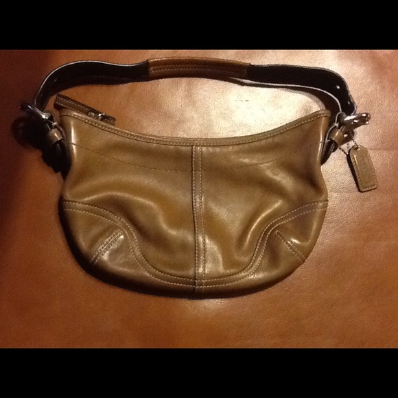 Coach taupe leather bag. Medium. - Picture 4 of 4