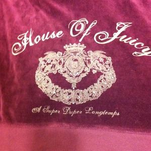 Juicy couture velour sweat suit