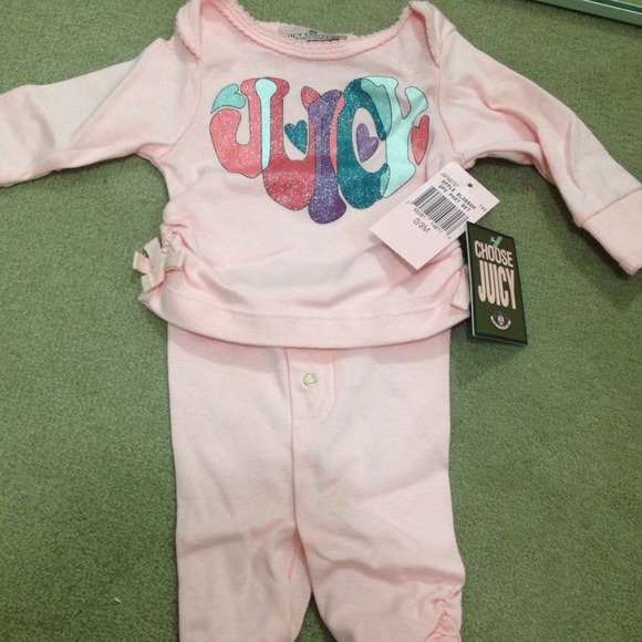 NWT juicy 0-3 month outfit
