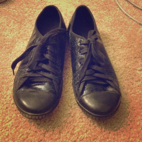 Size 5 Black Forever 21 Sneakers