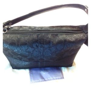 !!REDUCED!! authentic Coach black small CC bag