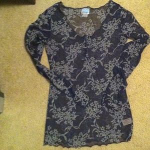 Free people sheer top