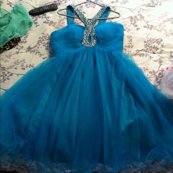 Cocktail Dress blue - Picture 1 of 2