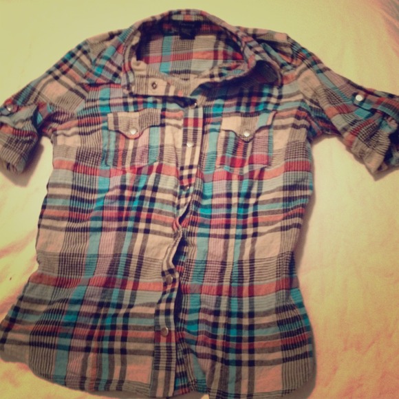 Striped/checkered shirt