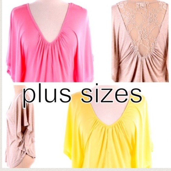 Available in Yellow and pink 1X, 2x, 3X - Picture 3 of 3