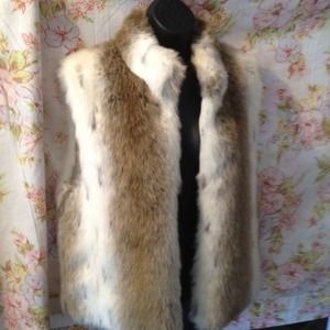Faux fur vest
