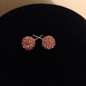Pink studs