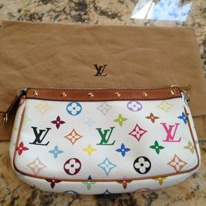 100% authentic Louis Vuitton multi POUCHETTE